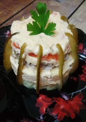 O poză a rețetei Salată rusească "Suba" 😋.