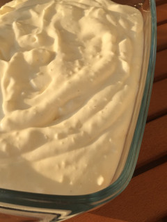 Una foto de Relleno de queso para bizcochos y tartas