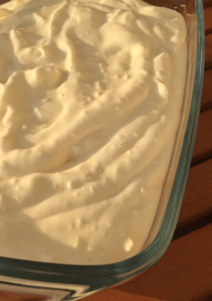 Una foto de Relleno de queso para bizcochos y tartas 