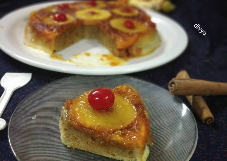 Recipe of Quick Brazilian caramelized apple Cinnamon cake