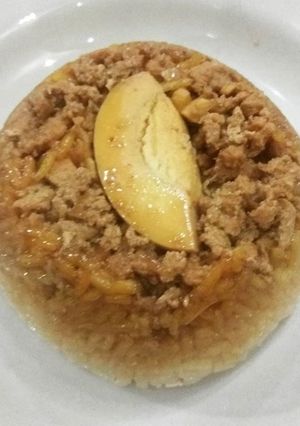 Foto resep Nasi tim ayam telur ala mama vey'