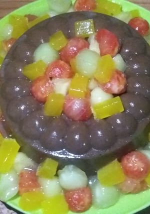 Foto resep Puding coklat roti tawar