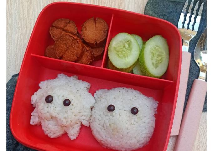 Cara membuat Nasi Uduk Bento Cara membuat Nasi Uduk Bento