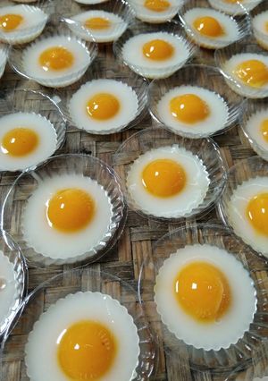 Foto resep Puding Telor Mata Sapi (Ceplok)