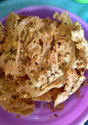 Foto resep Peyek kacang ijo campur udang rebon, kriyuk renyah