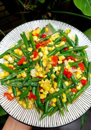 Foto resep Tumis Buncis Jagung