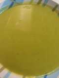 Crema de zapallo y espinacas