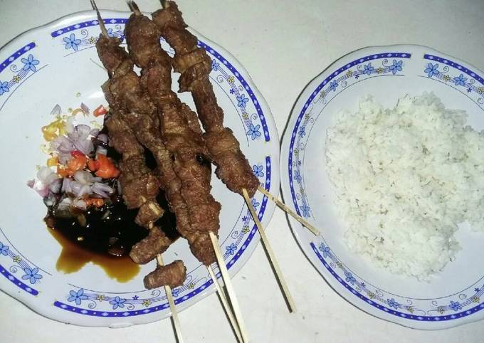 Sate sambal kecap