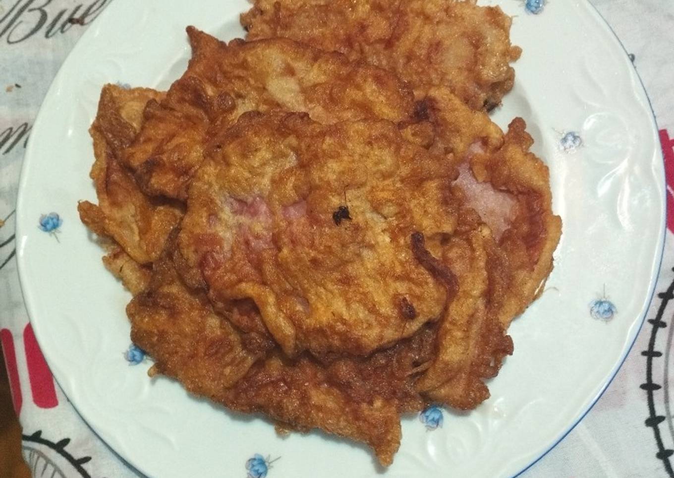 Jamón de York rebozado