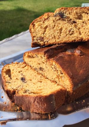 Une photo de Gâteau au yaourt aux prunes d’ente