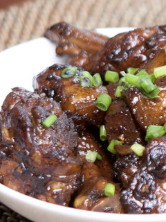 A picture of Chicken and Pork Adobo.