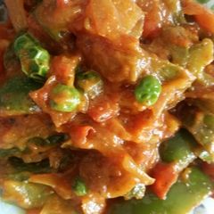 A picture of Capsicum masala.