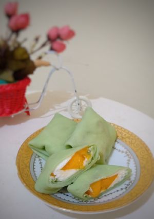 Foto resep Pancake Mangga susu