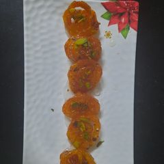 A picture of Vrat wali jalebi.