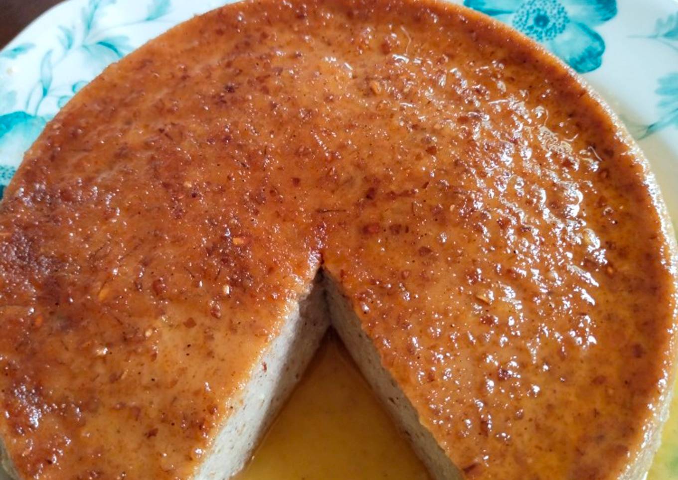 Simple milk as long as it becomes caramel milli