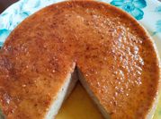 Gambar puding caramel simple