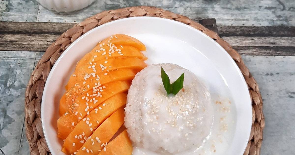 Resep Mango sticky rice oleh Ibu Malka Cookpad