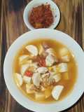 Bakso Ikan kuah tomat