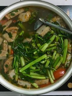 Hình của món Bún chả cá biến tấu.