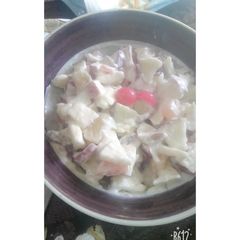 A picture of Russian salad.