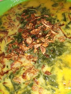 Foto resep Sayur daun singkong kuah santan