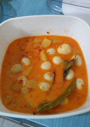 Foto resep Sambal goreng kentang telur puyuh