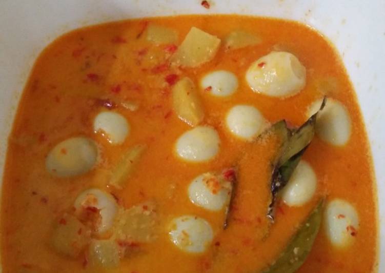 Resep Sambal goreng kentang telur puyuh, Bisa Manjain Lidah