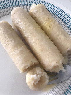 Una foto de Bollo con queso casero