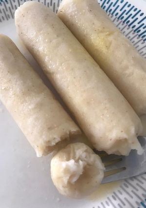 Una foto de Bollo con queso casero