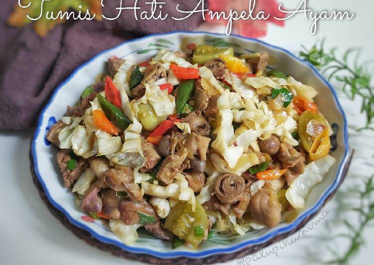 Resep Tumis Hati Ampela Ayam, Menggugah Selera