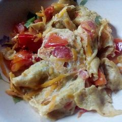 A picture of Vegetable Omelette.