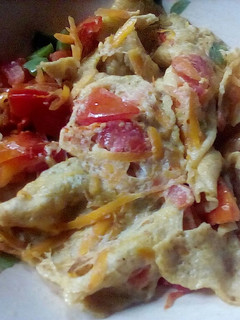 A picture of Vegetable Omelette.