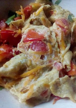 A picture of Vegetable Omelette.