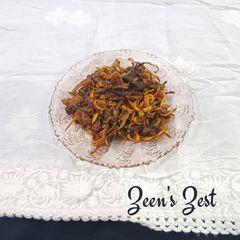 A picture of Mixed Zucchini Peels Fry.