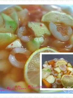 Foto resep Asinan buah campur