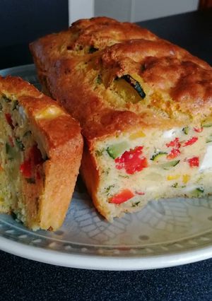 Une photo de Cake aux restes de légumes