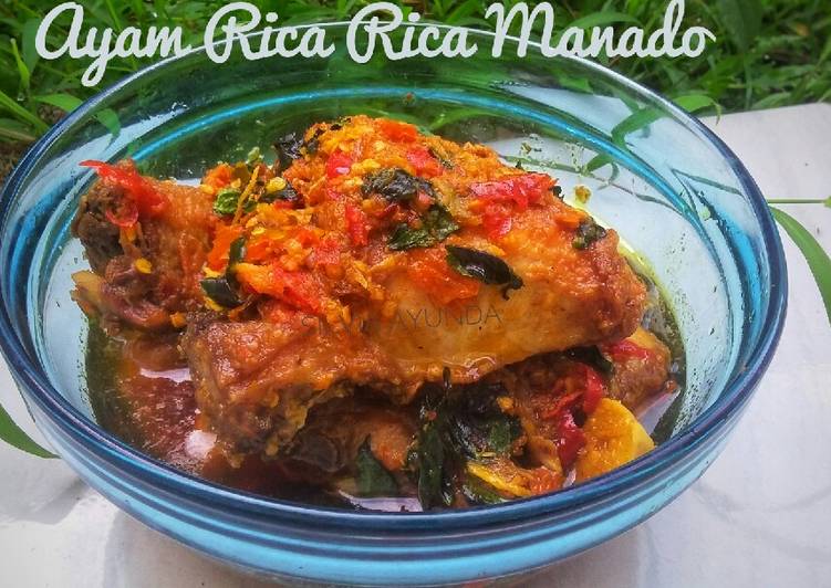 Bagaimana Membuat Ayam Rica Rica Manado, Enak Banget