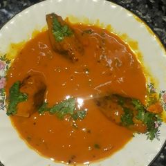 A picture of Bharva karela gravy.