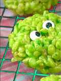 Monster Marshmallow Rice Krispy Treats 👻