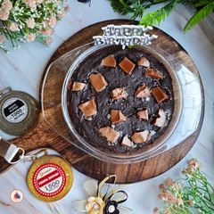 A picture of Sweet Potato Fudge Brownie - Flourless.
