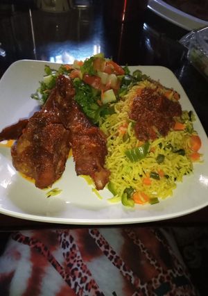 A picture of My basmatic rice.