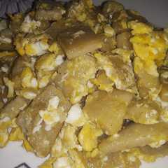 Una foto de Huevo Con Tortilla