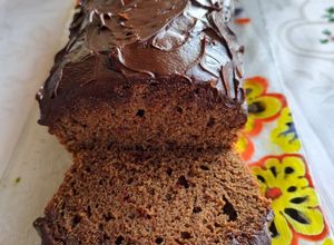 Una foto de Budín de chocolate y remolacha 🍫