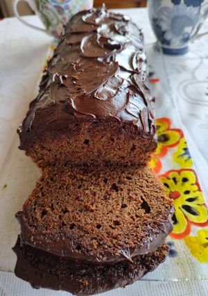 Una foto de Budín de chocolate y remolacha 🍫