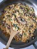 Pâtes Orzo Aux Champignons