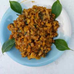 A picture of Unripe plaintain porridge.