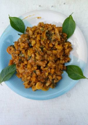 A picture of Unripe plaintain porridge.
