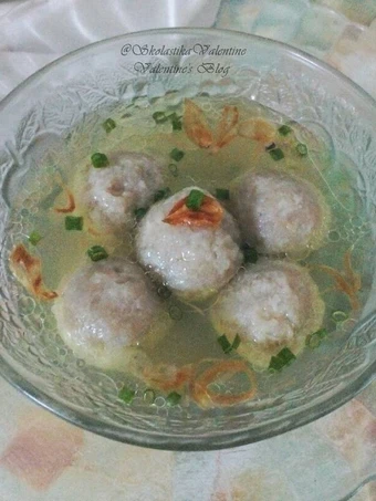 Langkah Gampang Membikin Resep Homemade Bakso Jamur Vegetarian yang Lezat Sekali Anti Ribet, Sempurna