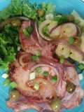 Chuletas de cerdo ahumadas