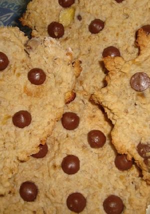 Una foto de Galletas de avena y cambur